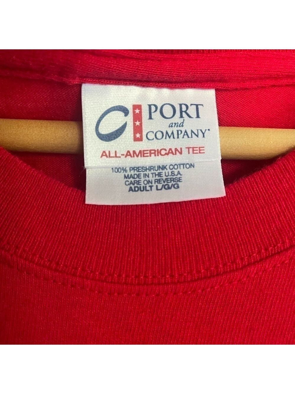 “All Gave Some, Some Gave All” Port & Company All-American Tee size large - Picture 5 of 8